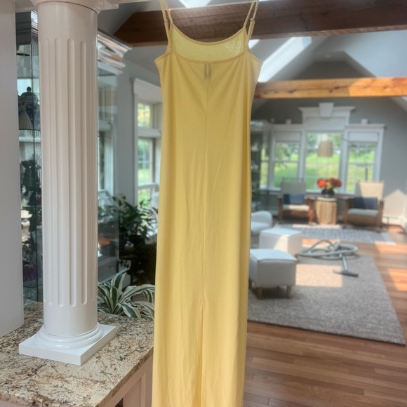 Anthropologie Sunny Yellow Maxi Dress - Picture 2 of 6